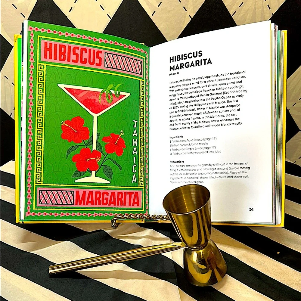 “Tequila Made Me Do It” Cocktail Book | Recipes + Bar Cart Decor - Picture 6 of 8